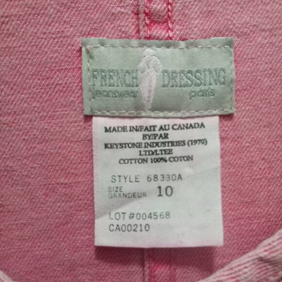 Vintage made in Canada pinafore/jumper dress - Picture 2 of 3